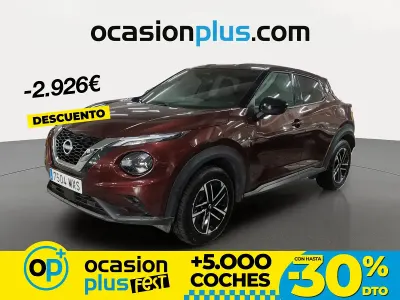 Käytetty Nissan Juke N-Connecta 114 HP (83 kW) 2025 Punainen Katumaasturi