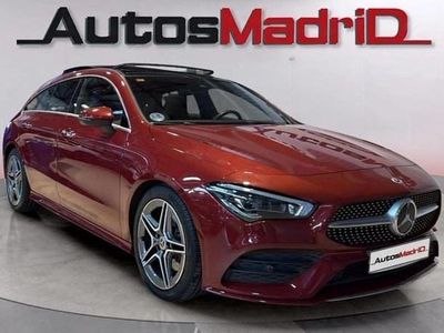 Usado Mercedes CLA200 Shooting Brake 151 CV (111 kW) 2021 Rojo Familiar