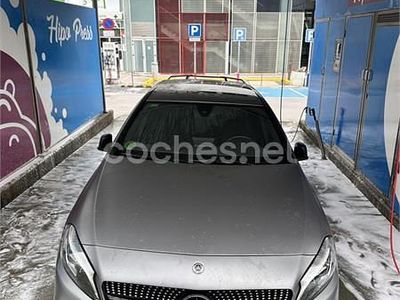 Usado Mercedes A200 AMG line 156 CV (114 kW) 2016 Gris / plata Berlina