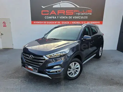 Usado Hyundai Tucson 131 CV (96 kW) 2018 Azul SUV