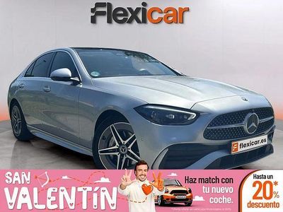 Usado Mercedes C200 204 CV (150 kW) 2021 Gris Berlina