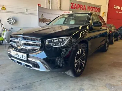 Usado Mercedes GLC220 194 CV (142 kW) 2022 Negro SUV