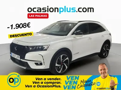 Usado DS Automobiles DS7 Crossback Performance Line Plus 300 CV (220 kW) 2021 Blanco SUV