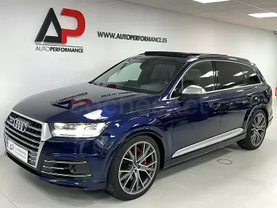Usado Audi SQ7 435 CV (319 kW) 2017 Azul SUV
