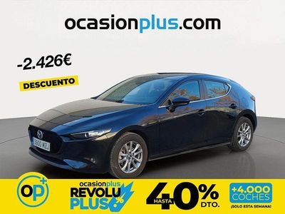 Usado Mazda 3 Prime-Line 140 CV (102 kW) 2025 Negro Berlina