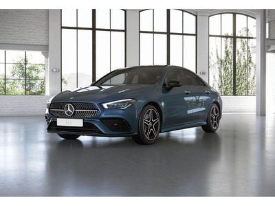 Usado Mercedes CLA250e AMG line 160 CV (117 kW) 2021 Azul Berlina