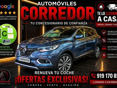 Usado Renault Kadjar Intens 115 CV (84 kW) 2019 Gris / plata SUV