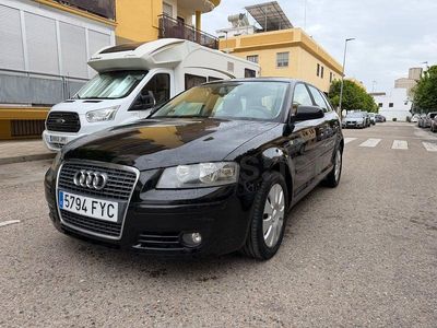 Usado Audi A3 105 CV (77 kW) 2007 Gris / plata Utilitario