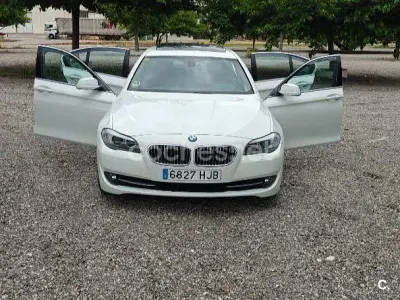 Używany BMW 520 Efficient Dynamics 184 KM (135 kW) 2012 Biały Sedan/Limuzyna
