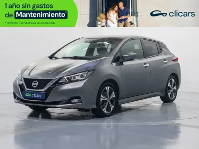 Usado Nissan Leaf N-Connecta 110 kW (150 CV) 2021 Gris Utilitario