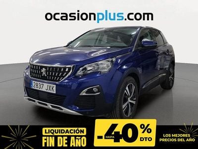 Azul Usado 2017 Peugeot 3008 Allure SUV | 10.602 € (Precio justo)