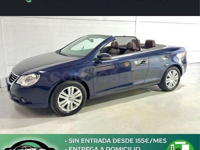 Usado VW Eos 122 CV (89 kW) 2008 Azul Descapotable