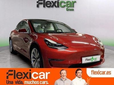 Rojo Usado 2019 Tesla Model 3 Berlina | 24.890 € (Buen precio)