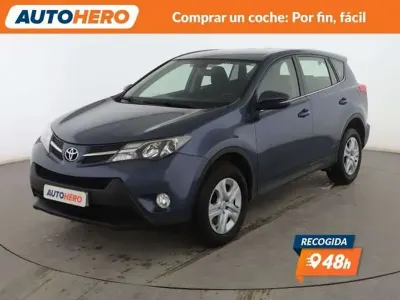 Käytetty Toyota RAV4 Advance 125 HP (91 kW) 2014 Sininen Katumaasturi
