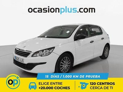 Usado Peugeot 308 Access 92 CV (67 kW) 2015 Blanco Utilitario