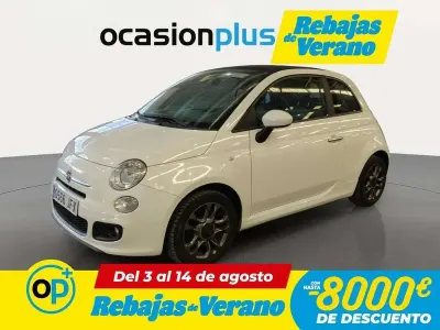 Usado Fiat 500C S 69 CV (50 kW) 2015 Blanco Descapotable