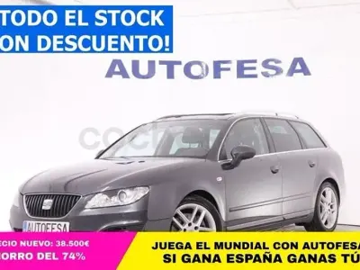 Usado Seat Exeo Sport 170 CV (125 kW) 2011 Negro Familiar