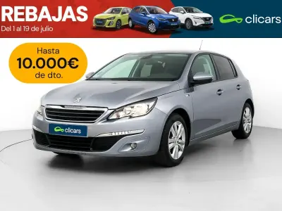 Usado Peugeot 308 Style 130 CV (95 kW) 2017 Gris / plata Berlina