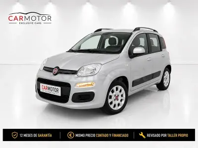 Usado Fiat Panda Lounge 69 CV (50 kW) 2017 Gris / plata Utilitario