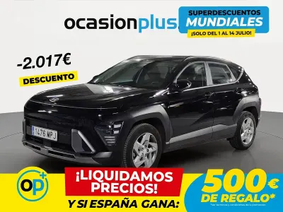 Usado Hyundai Kona 120 CV (88 kW) 2024 Negro SUV