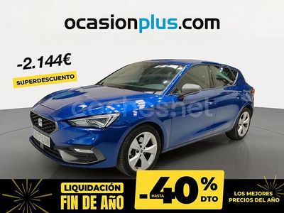 Azul Usado 2021 Seat Leon FR Berlina | 23.590 € (Un poco caro)