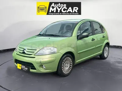 Usado Citroën C3 75 CV (55 kW) 2006 Verde Berlina