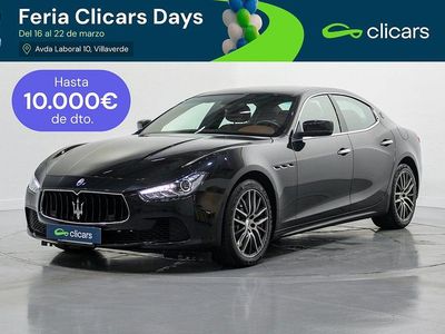 Usado Maserati Ghibli 275 CV (202 kW) 2016 Negro Coupe