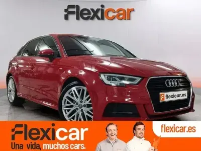 Usado Audi A3 S-Line 150 CV (110 kW) 2018 Rojo Berlina
