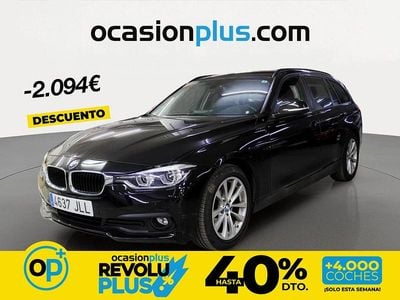 Usado BMW 320 190 CV (139 kW) 2016 Negro Familiar