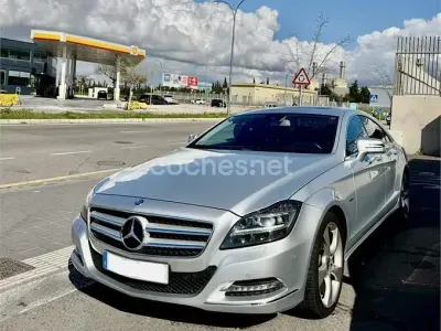 Usado Mercedes CLS350 265 CV (194 kW) 2011 Gris / plata Berlina