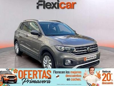 Usado VW T-Cross Advance 110 CV (80 kW) 2021 Gris SUV