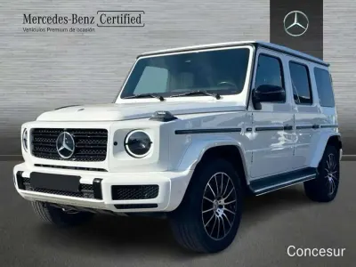 Usado Mercedes G350 245 CV (180 kW) 2021 Blanco SUV