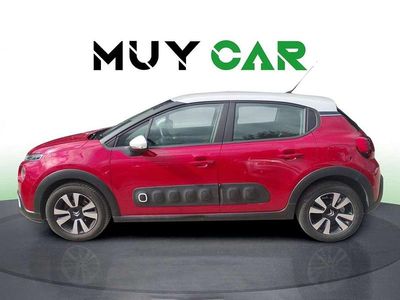 Usado Citroën C3 Feel 82 CV (60 kW) 2017 Rojo Utilitario