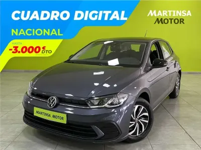 Usado VW Polo Life 95 CV (69 kW) 2022 Gris Utilitario