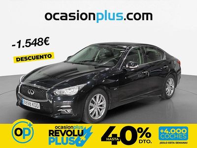 Usado Infiniti Q50 Premium 170 CV (125 kW) 2017 Negro Berlina