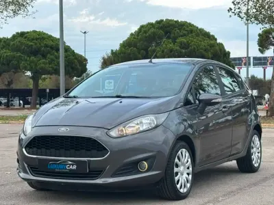 Usado Ford Fiesta Trend 82 CV (60 kW) 2017 Gris Utilitario