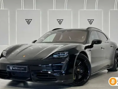 Usado Porsche Taycan Turbo S Sport Turismo 560 kW (762 CV) 2023 Negro Familiar