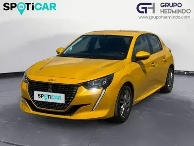 Usado Peugeot 208 Active 100 CV (73 kW) 2022 Amarillo Utilitario