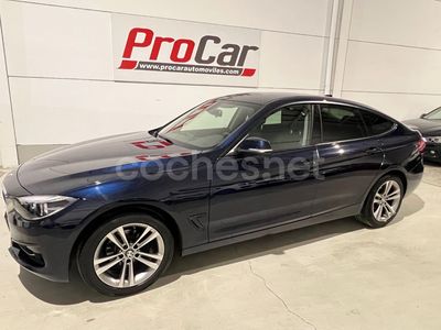 Azul Usado 2020 BMW 318 Gran Turismo Sport Line Berlina | 25.900 € (Caro)