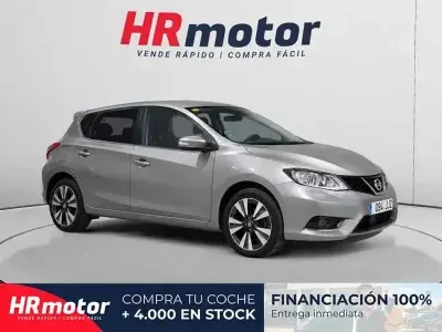 Usado Nissan Pulsar Acenta 115 HP (84 kW) 2015 Cinzento Citadino