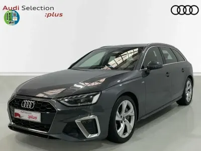 Usado Audi A4 S-Line 204 CV (150 kW) 2021 Gris Familiar