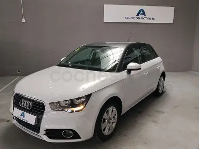 Usado Audi A1 Sportback 90 CV (66 kW) 2013 Blanco Utilitario