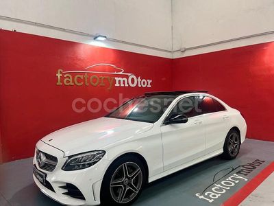 Usado Mercedes C200 160 CV (117 kW) 2019 Blanco Berlina