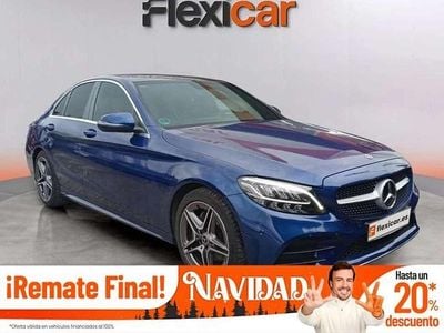 Azul Usado 2020 Mercedes C200 Berlina | 26.990 € (Precio justo)
