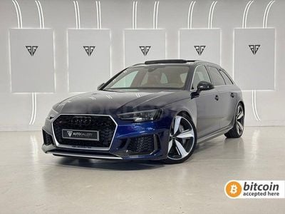 Usado Audi RS4 450 CV (330 kW) 2018 Azul Familiar