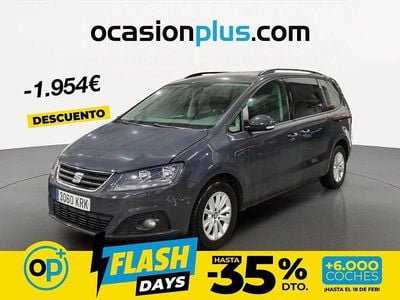Usado Seat Alhambra Ecomotive 150 CV (110 kW) 2018 Gris Monovolumen