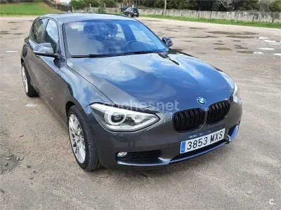 Usado BMW 118 170 CV (125 kW) 2013 Gris / plata Utilitario
