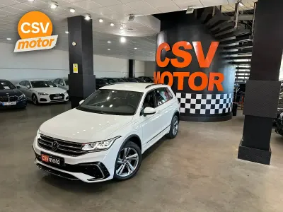 Usado VW Tiguan R-line 245 CV (180 kW) 2022 Blanco SUV
