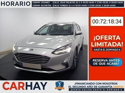 Gris Usado 2019 Ford Focus Trend+ Familiar | 12.790 € (Precio justo)