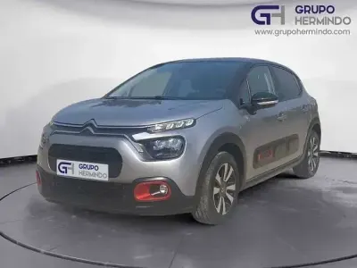 Käytetty Citroën C3 PureTech 83 HP (61 kW) 2021 Harmaa Viistoperä